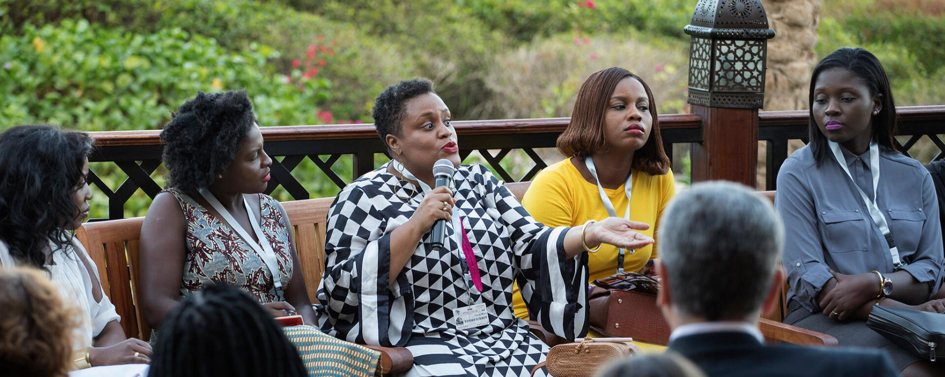 Raquel Wilson at the Africa Business Forum in Egypt, Dec 2018